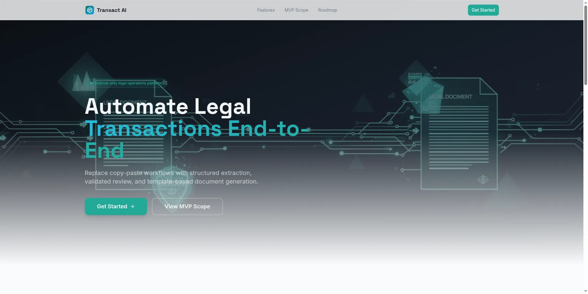 Transact AI screenshot